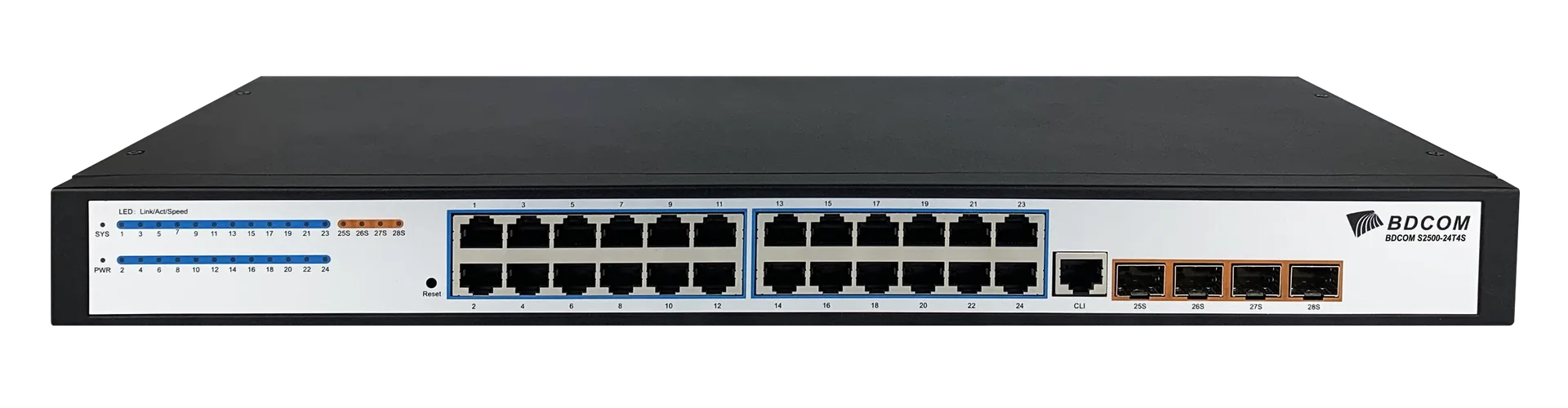 BDCOM S2500-24T4S 24-портовый гигабитный управляемый коммутатор